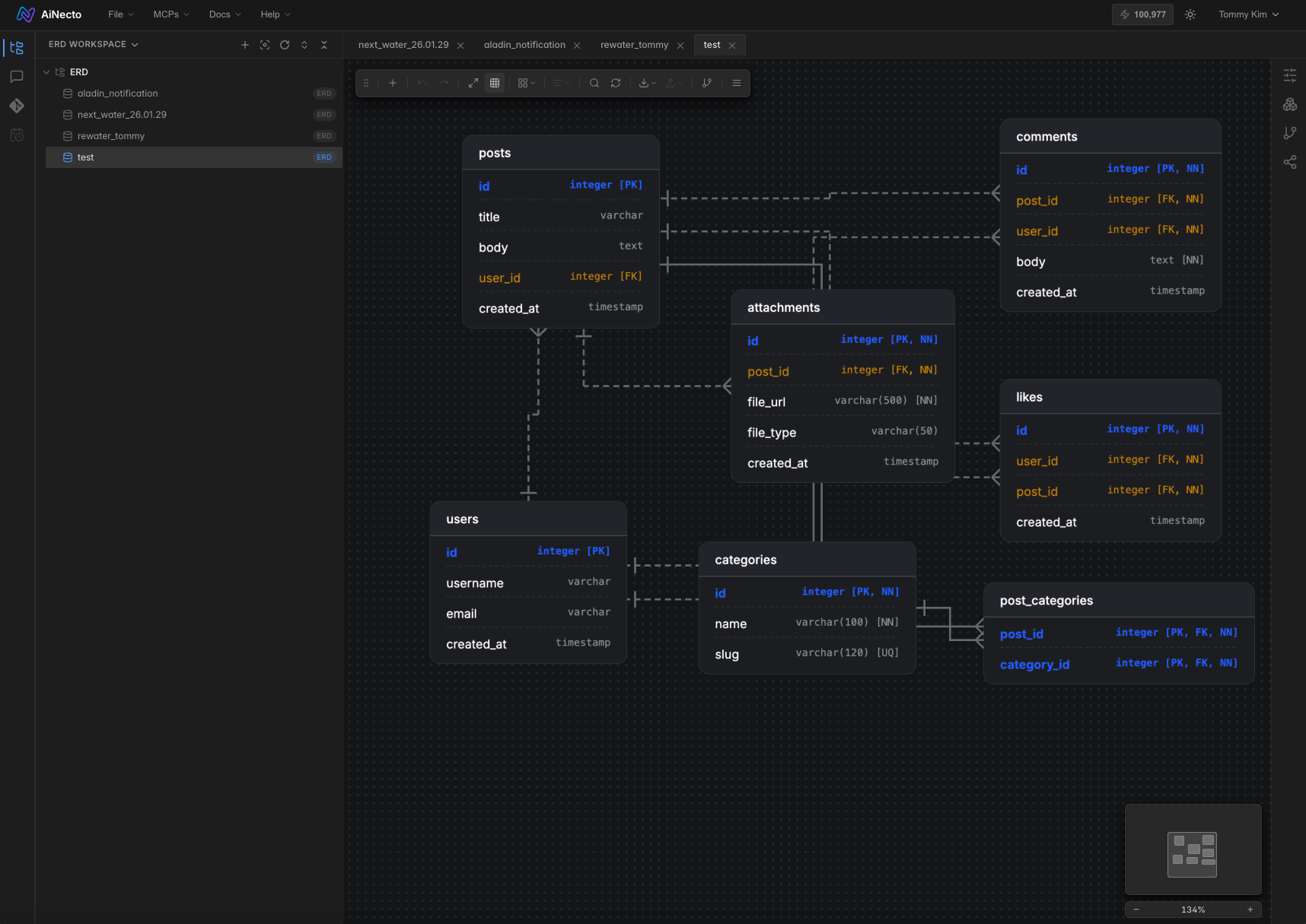 AI-ERD diagram preview